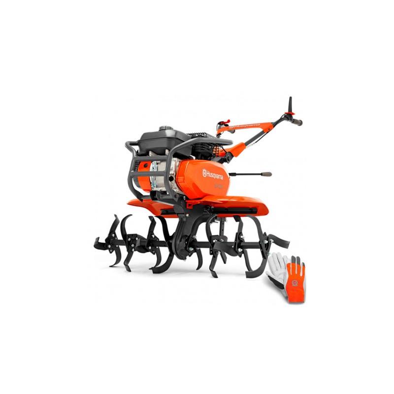 Motocultor Husqvarna TF338 — 5 CP, 38 kg, ideal pentru gradini mici